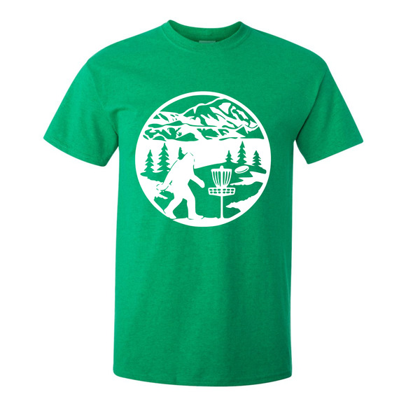 Disc Golf T Shirt SASQUATCH MOUNTAINS Discgolfer Discgolfing Shirt - Picture 6 of 16